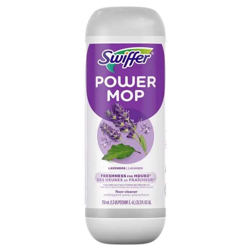 Power Mop Lavender Scent Multi-surface Floor Cleaner Liquid 25.3 Oz