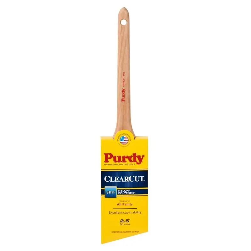 Clearcut Dale 2-1/2 Inch Stiff Angle Nylon Polyester Paint Brush