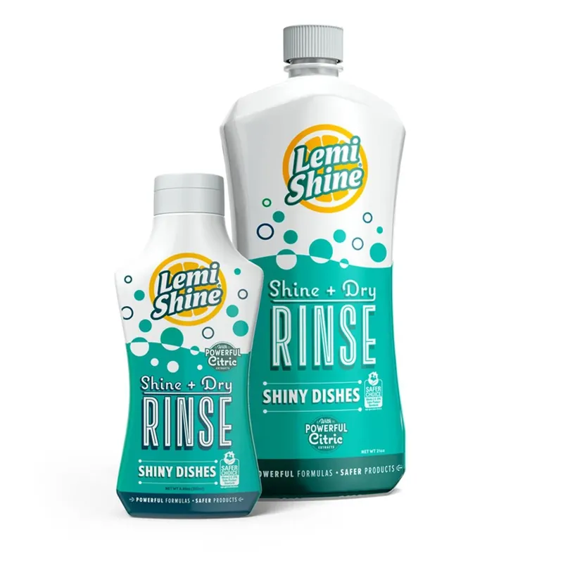 Lemon Scent Liquid Dishwasher Rinse Aid 21 Oz 1 Pk