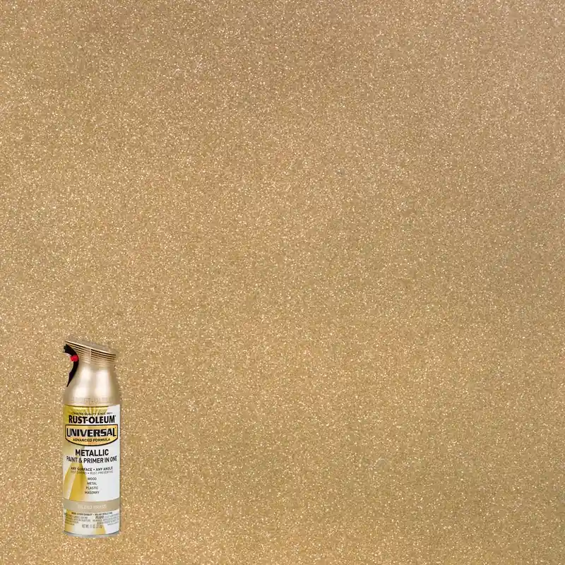 Universal Metallic Gilded Brass Spray Paint 11 Oz