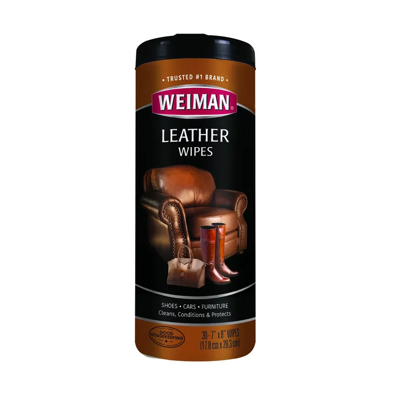 Lemon Scent Leather Wipes 30 Pk Wipes