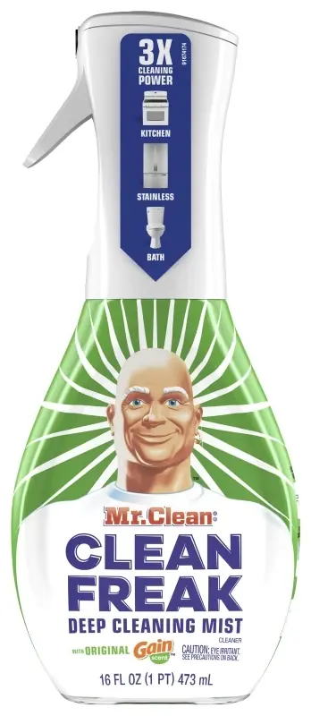 Clean Freak Deep Cleaning Multi Surface Mist Starter Kit, Gain, 16 Oz.