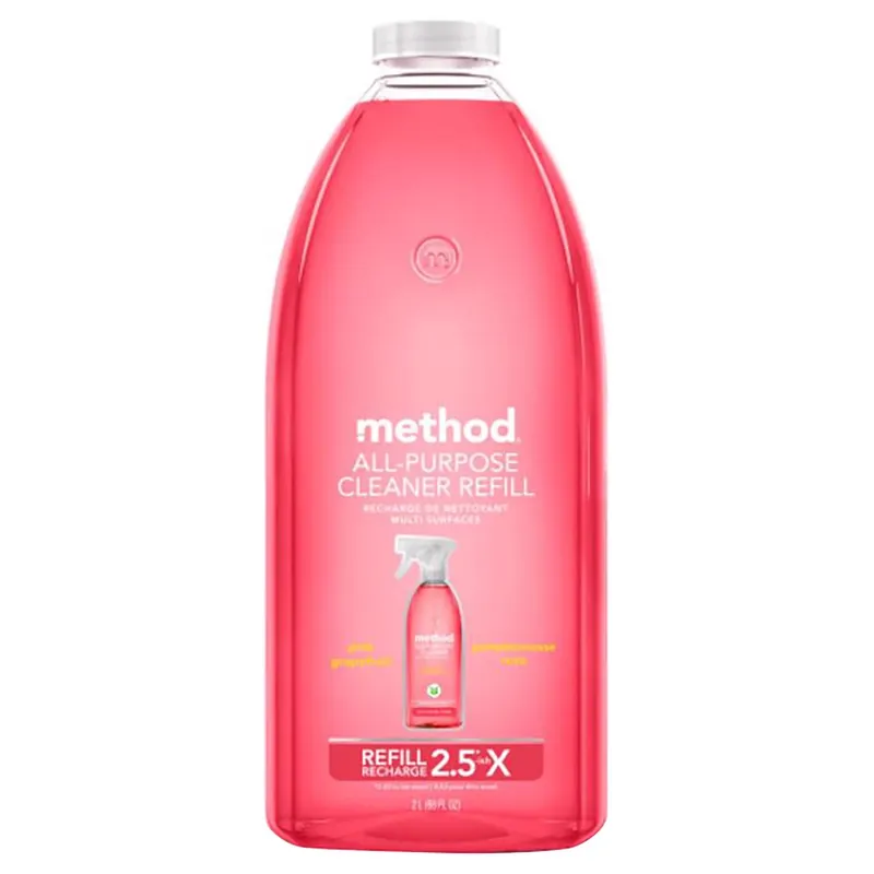 Pink Grapefruit Scent All Purpose Cleaner Refill Liquid 68 Oz