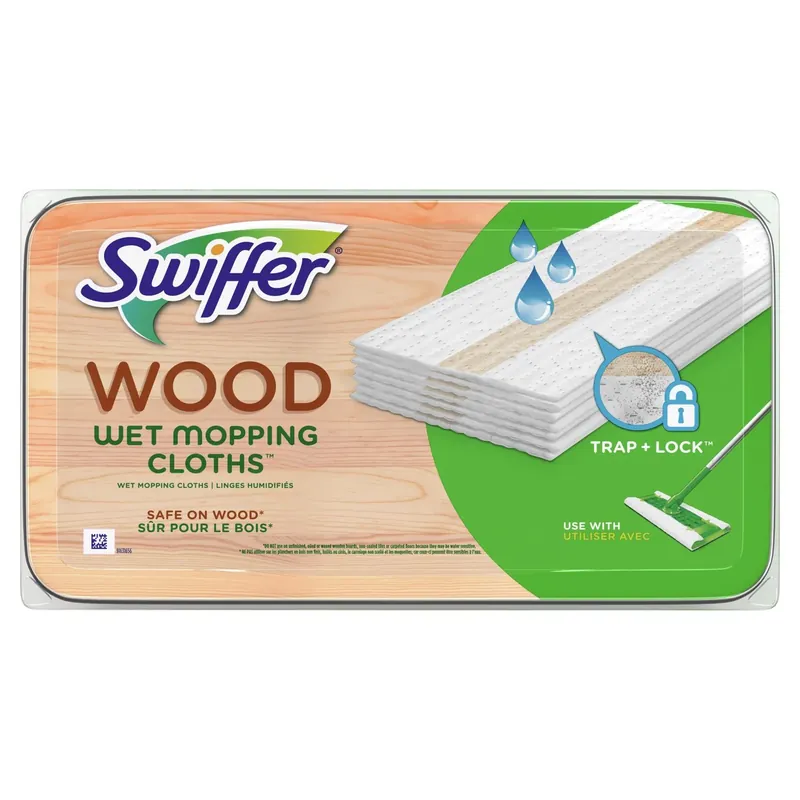 Sweeper 5.4 In. Wet Microfiber Mop Refill Pad 20 Pk