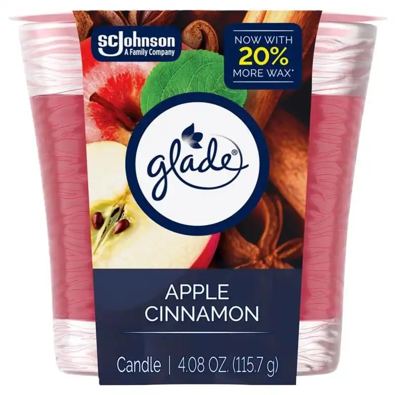 Apple Cinnamon Red Candle – 4.08 oz Air Freshener For Home