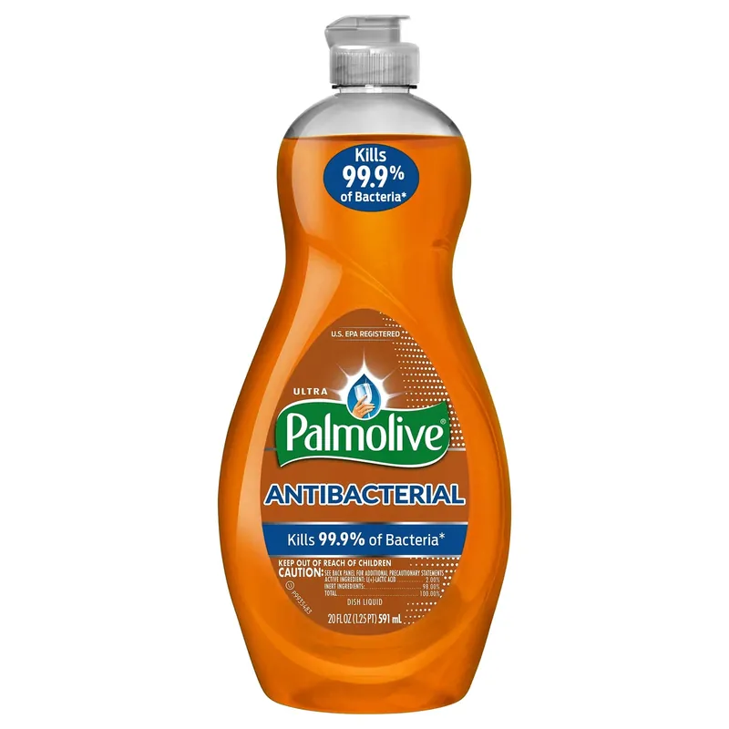 Ultra Antibacterial Dishwashing Liquid & Hand Soap, Orange, 20 Oz.