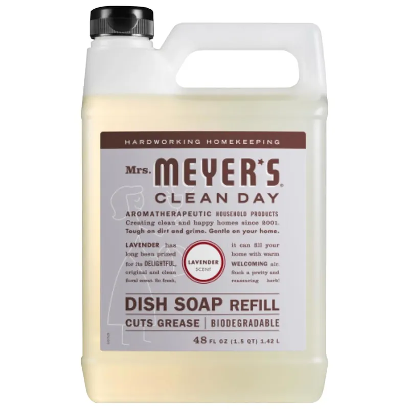 Clean Day Lavender Scent Liquid Dish Soap Refill 48 Oz 1 Pk