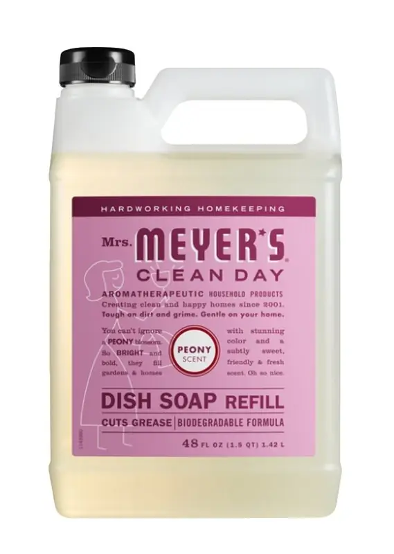 Clean Day Peony Scent Liquid Dish Soap Refill 48 Oz 1 Pk