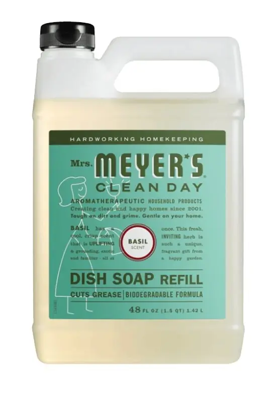 Clean Day Basil Scent Liquid Dish Soap Refill 48 Oz 1 Pk
