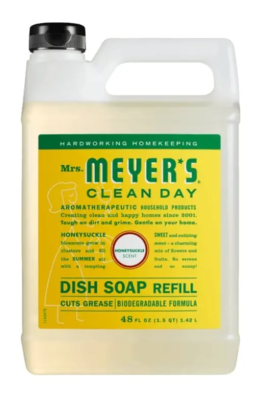 Clean Day Honeysuckle Scent Liquid Dish Soap Refill 48 Oz 1 Pk
