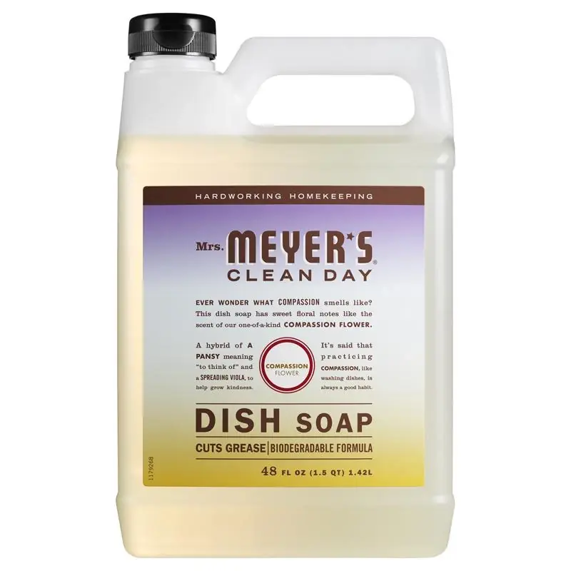 Clean Day Compassion Flower Scent Liquid Dish Soap Refill 48 Oz 1 Pk