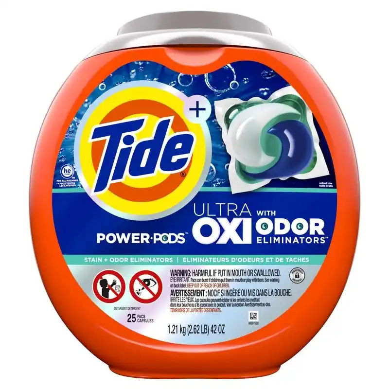 Ultra Oxi Original Scent Laundry Detergent Pod 25 Pk