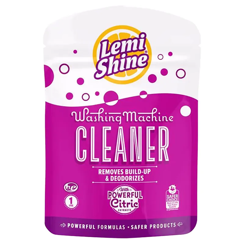 Lemon Scent Washing Machine Cleaner 1.76 Oz Powder