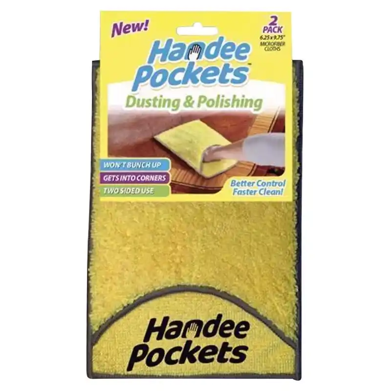 Microfiber Cleaning Cloth 6.25 In. W X 9.75 In. L 2 Pk