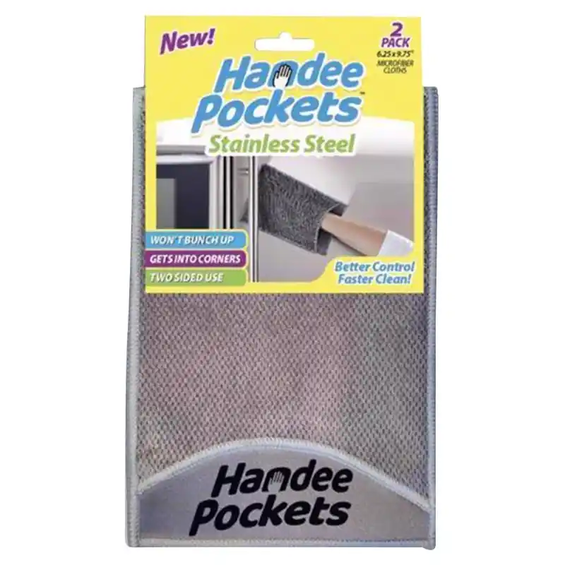 Microfiber Cleaning Cloth 6.25 In. W X 9.75 In. L 2 Pk