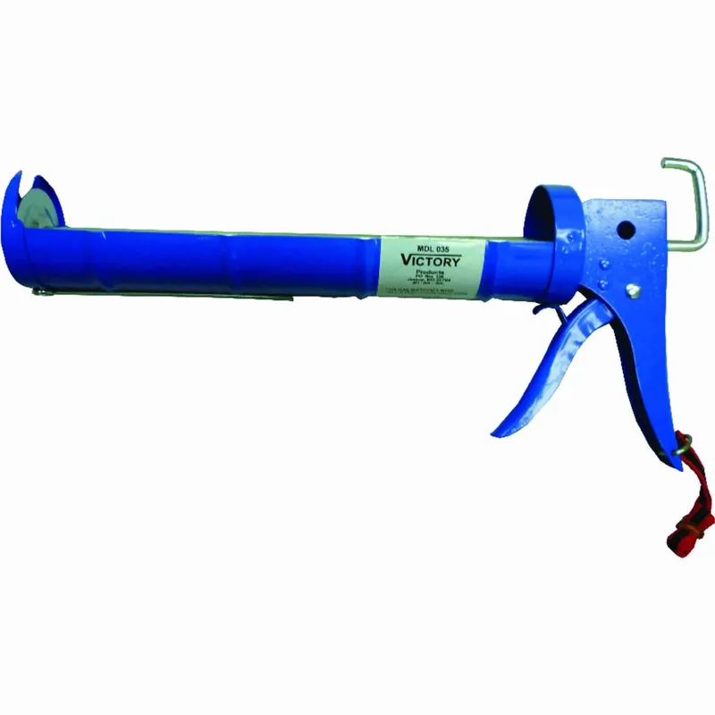 Industrial Steel Caulking Gun With 6 1 Thrust Ratio And Ladder Hook