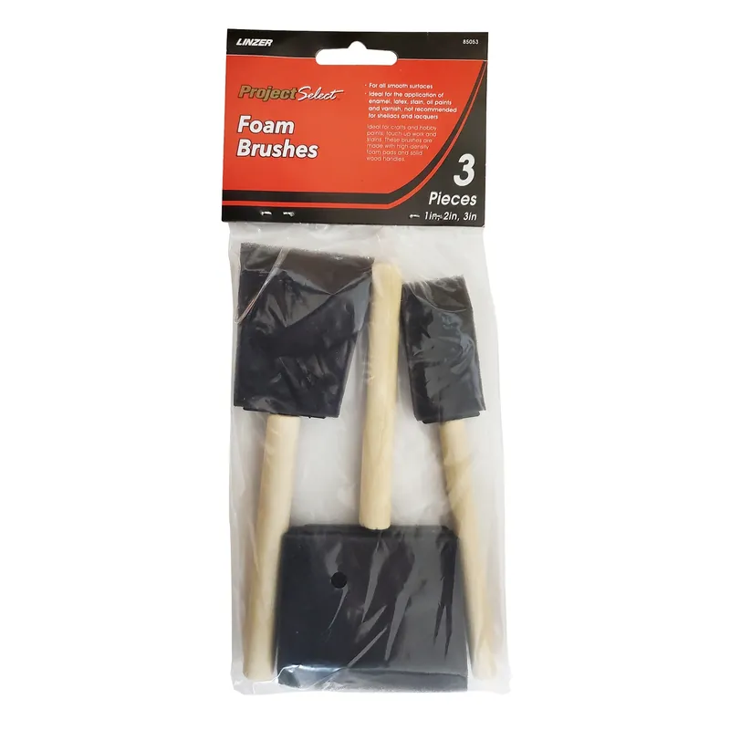 Assorted In. Chiseled Paint Brush
