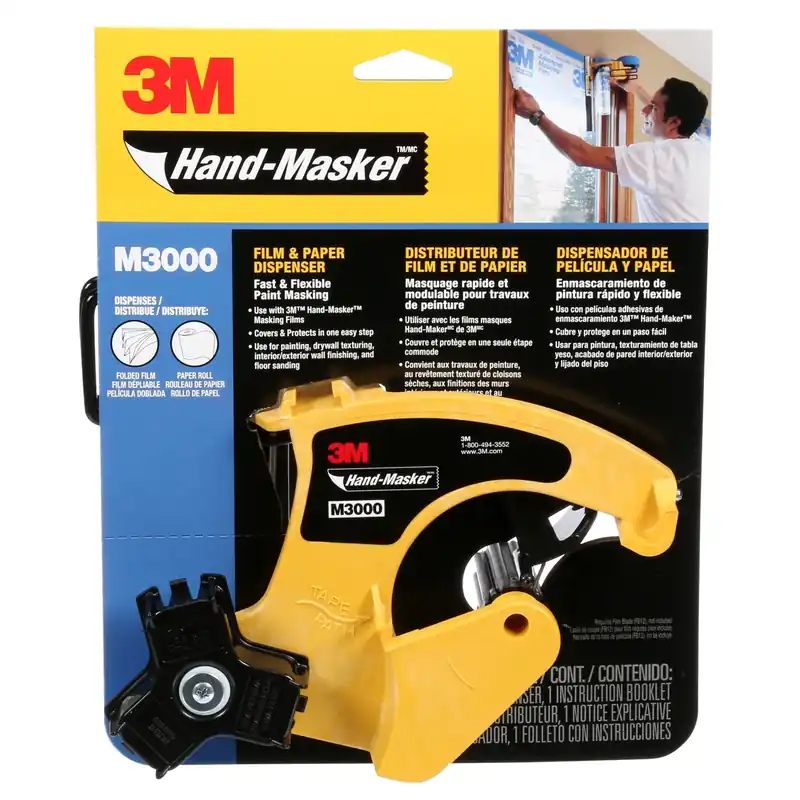 Hand-masker 11.13 In. W Tape Dispenser 1 Pk