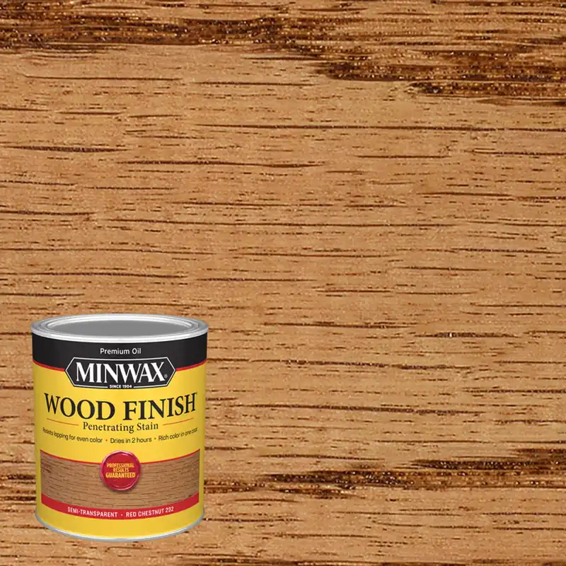 Red Chestnut Wood Finish, Qt.