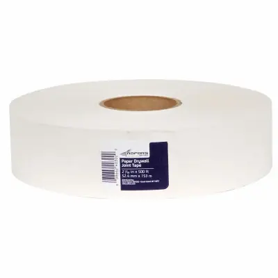 Paper Drywall Joint Tape, White, 2-1/16 In. X 500 Ft.