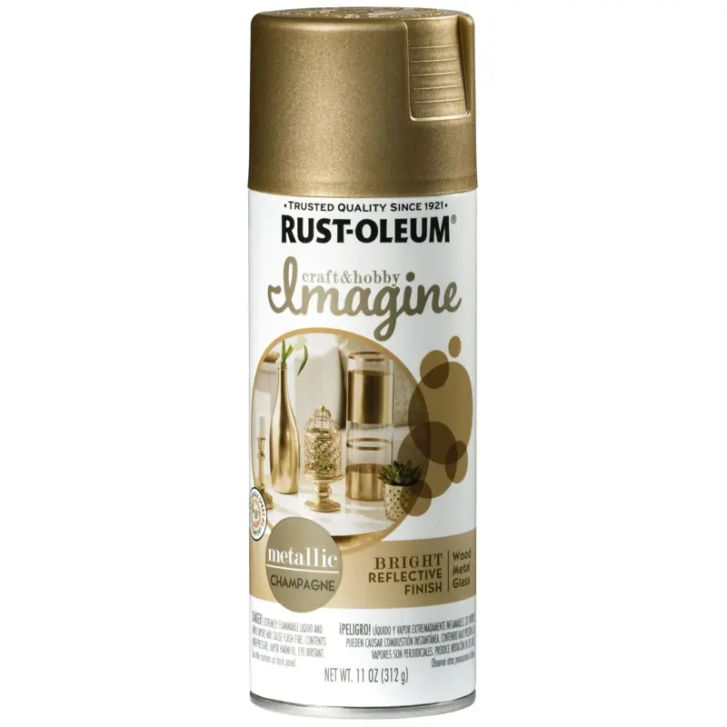 11 Oz. Champagne Imagine Craft & Hobby Metallic Spray Paint