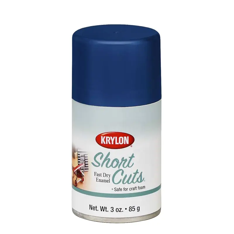3 Oz. High-gloss Enamel Spray Paint, Forever Blue