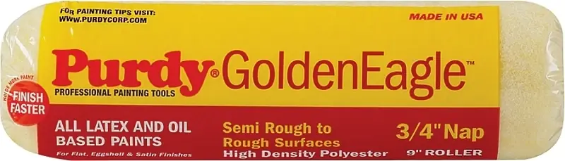 Goldeneagle Polyester 9 In. W X 3/4 In. Regular Paint Roller Cover 1 Pk