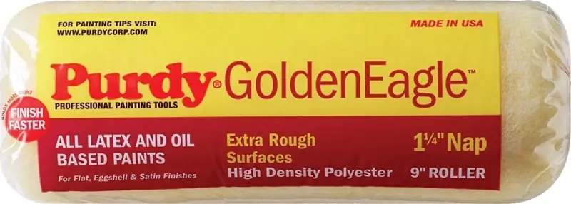 Goldeneagle Polyester 9 In. W X 1-1/4 In. Regular Paint Roller Cover 1 Pk