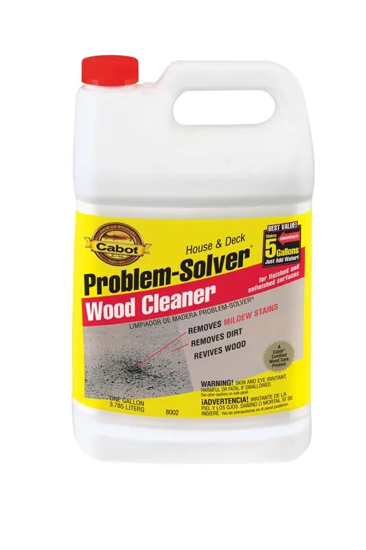 Problem Solver Wood Cleaner, Water Based, 1-gallon Concentrate