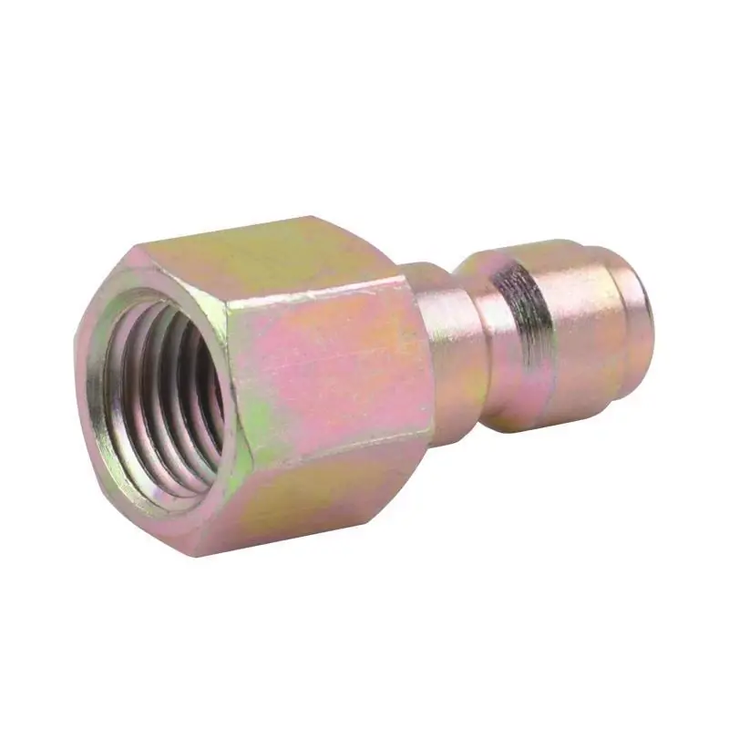 1/4-in Female Npt X 1/4-in Quick Connect Plug 5500 Psi Steel