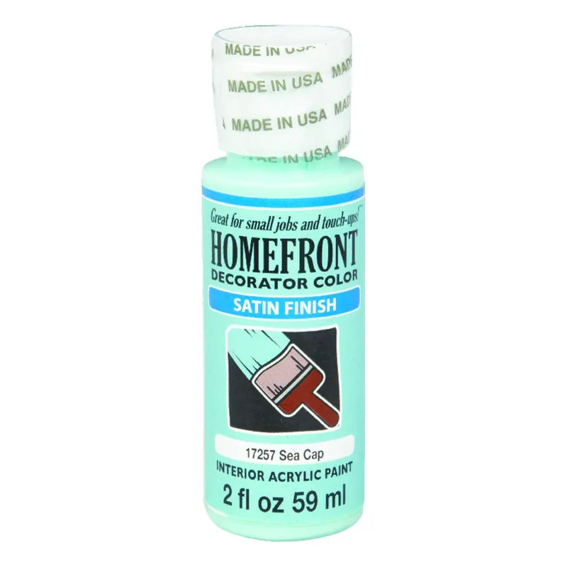 Satin Sea Cap Hobby Paint 2 Oz - Multi-surface Indoor Use