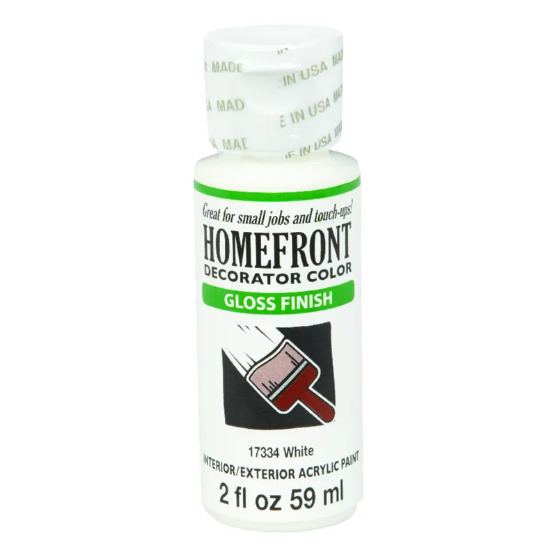 Gloss White Hobby Paint 2 Oz
