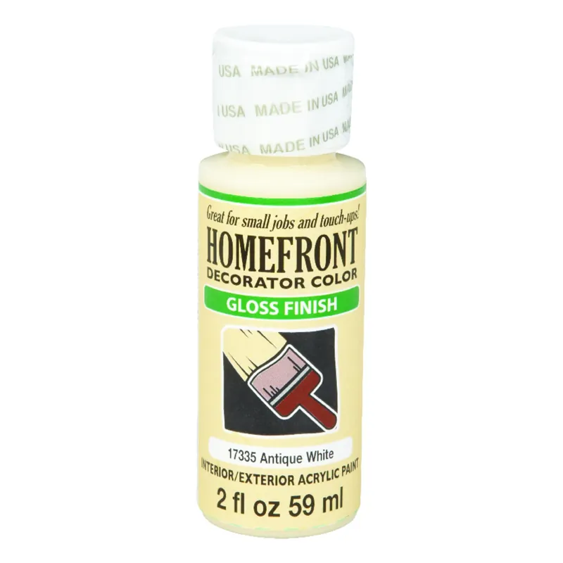 Gloss Antique White Hobby Paint 2 Oz - Multi-surface, Uv Resistant