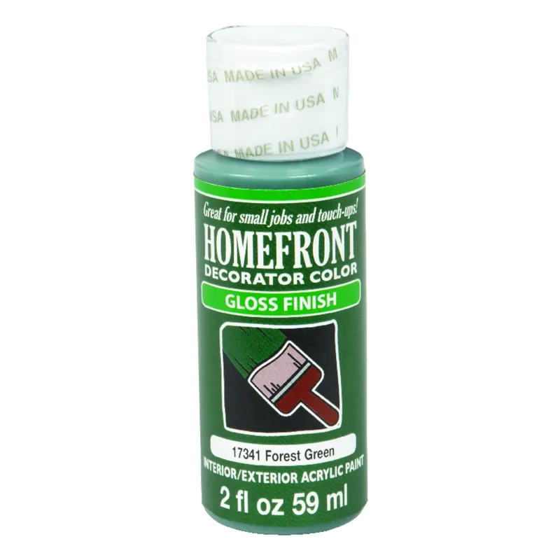 Gloss Forest Green Hobby Paint 2 Oz - Multi-surface, Uv Resistant