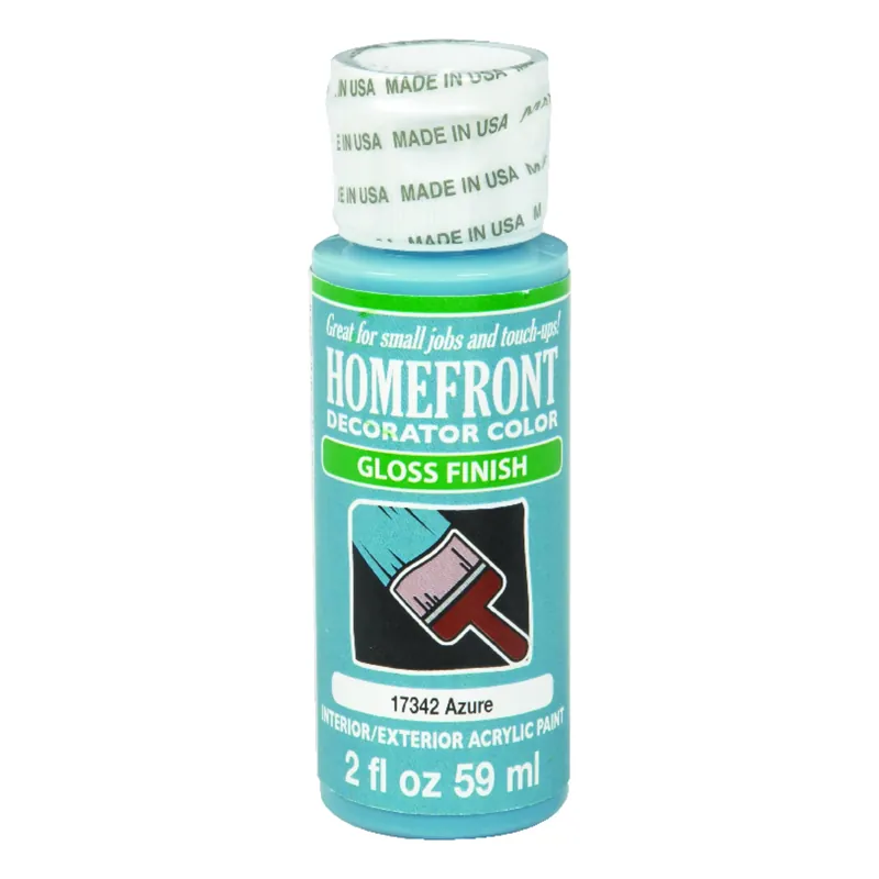 Gloss Azure Hobby Paint 2 Oz - Multi-surface, Indoor/outdoor Use