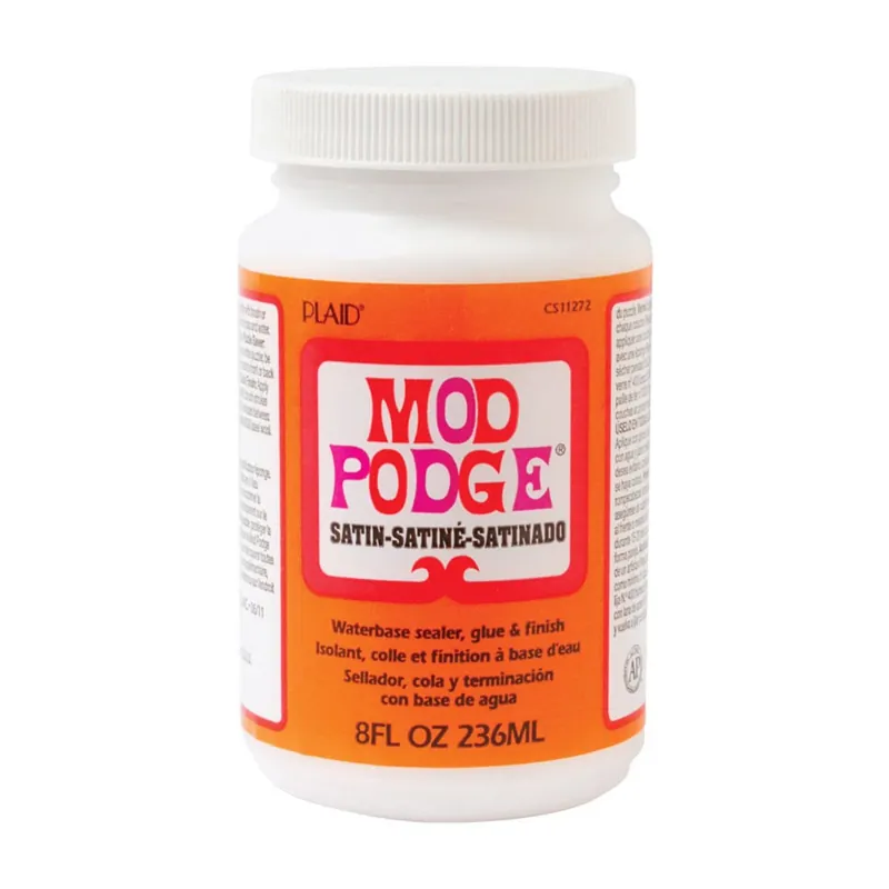 Mod Podge High Strength Decoupage Glue 8 Oz Satin Finish