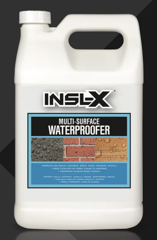 Clear Water-based Transparent Waterproofer 1 Gallon - Multi-surface Protection