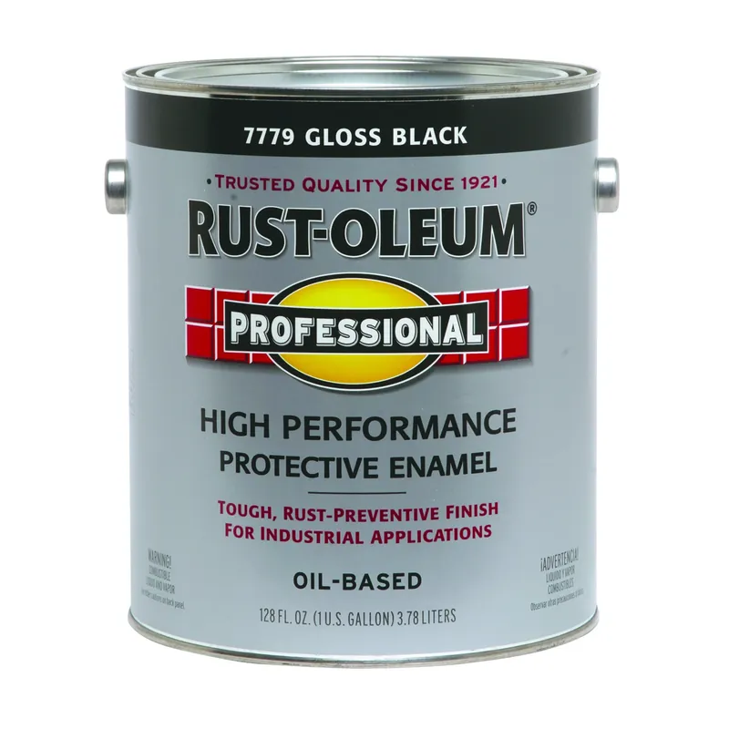 Professional Enamel Coating, Gloss Black, 1-gallon