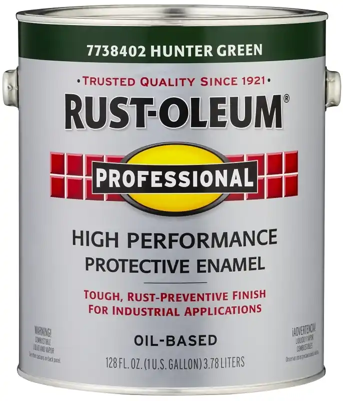 Professional Enamel Paint, Hunter Green, 1-gallon