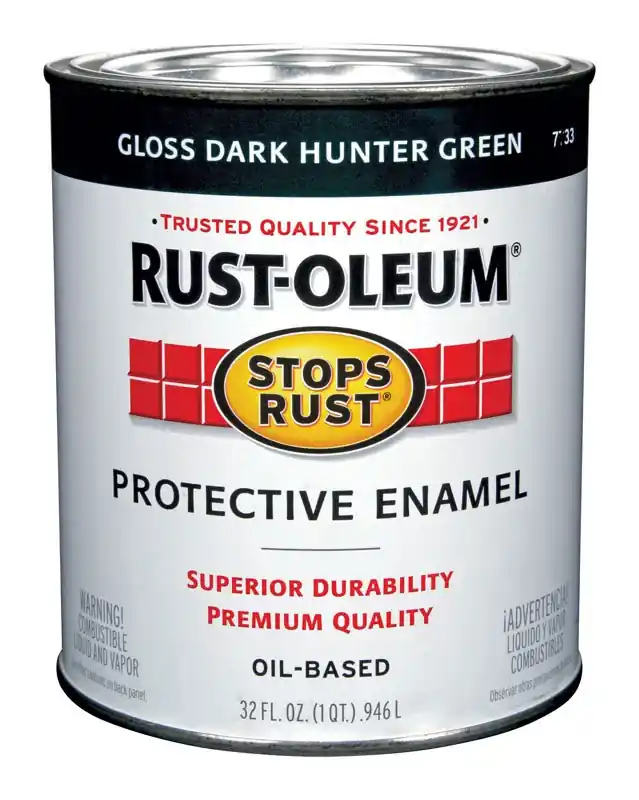 Stops Rust Qt. Gloss Hunter Green Enamel