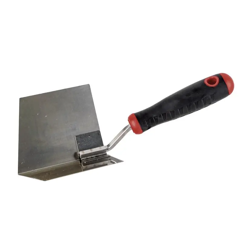 Stainless Steel Corner Trowel 10.3 In. Height X 5.4 In. Width X 2.9 In. Length