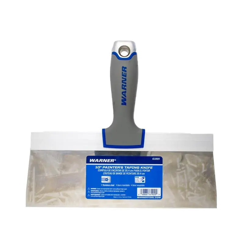 Stainless Steel Flexible Taping Knife 1 In. H X 8.9 In. W X 10 In. L