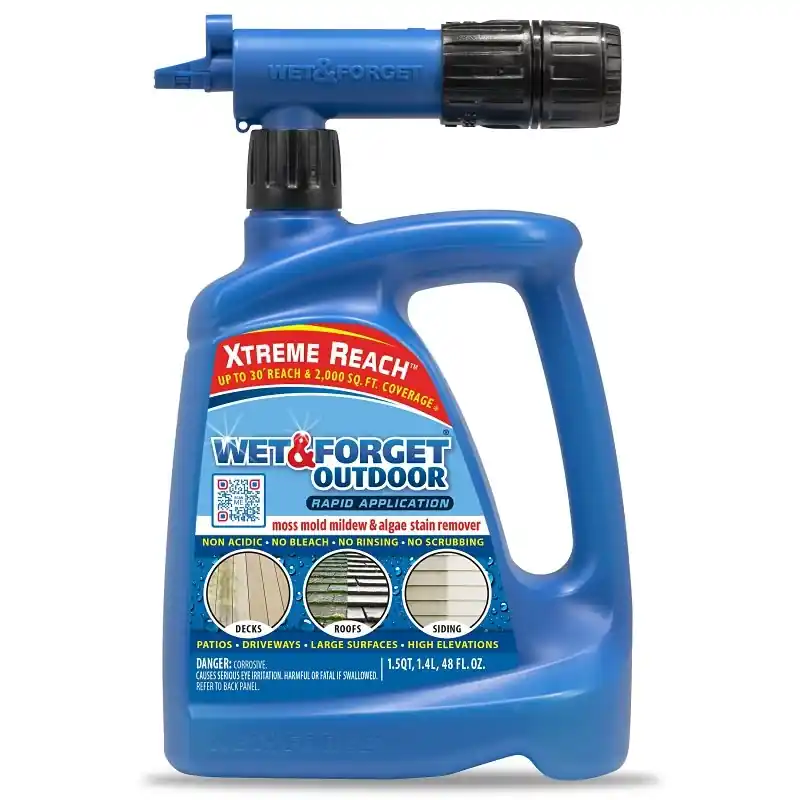Mold & Mildew Hose End Stain Remover, Outdoor, 48 Oz. Ready-to-spray