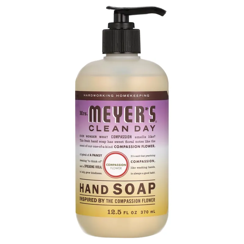 Clean Day Compassion Flower Scent Liquid Hand Soap 12.5 Oz