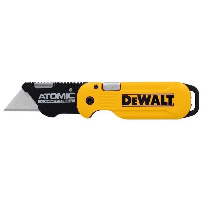 Atomic Folding Utility Knife With One-handed Flip Operation