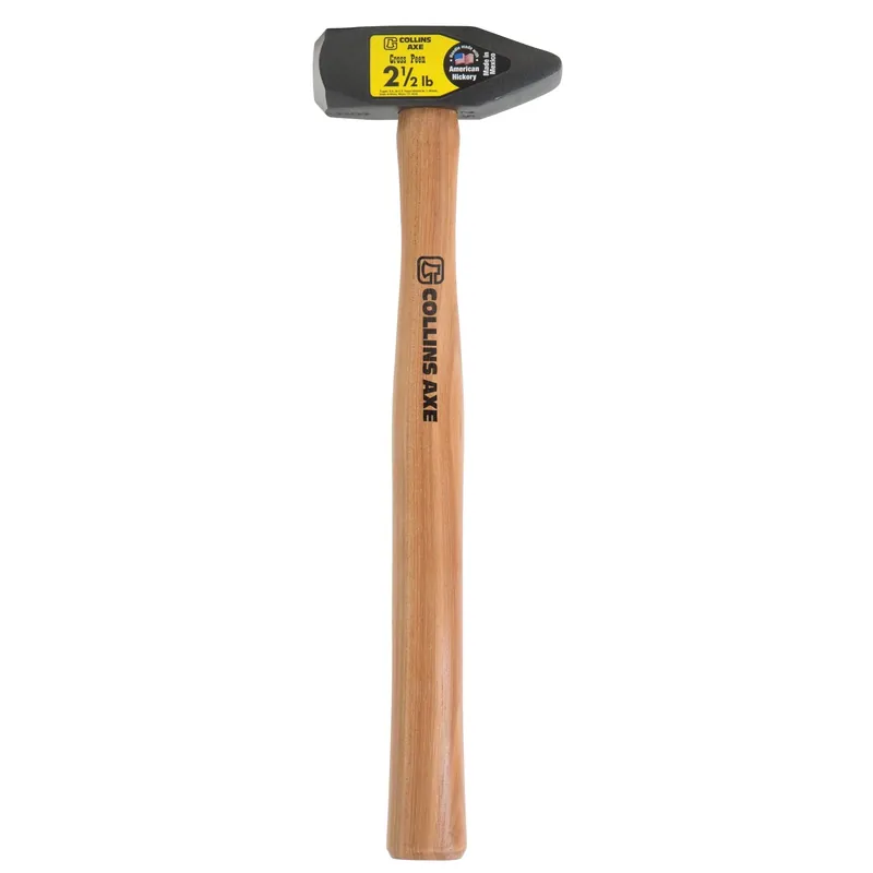 2.5 Lb Steel Cross Peen Blacksmith Hammer With 16 In. Hickory Handle