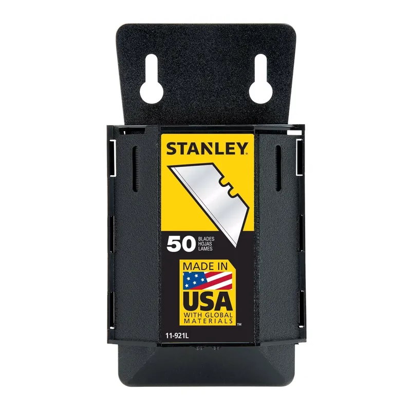 Steel Heavy Duty Blade Dispenser With Blades 2-7/16 In. L 50 Pc