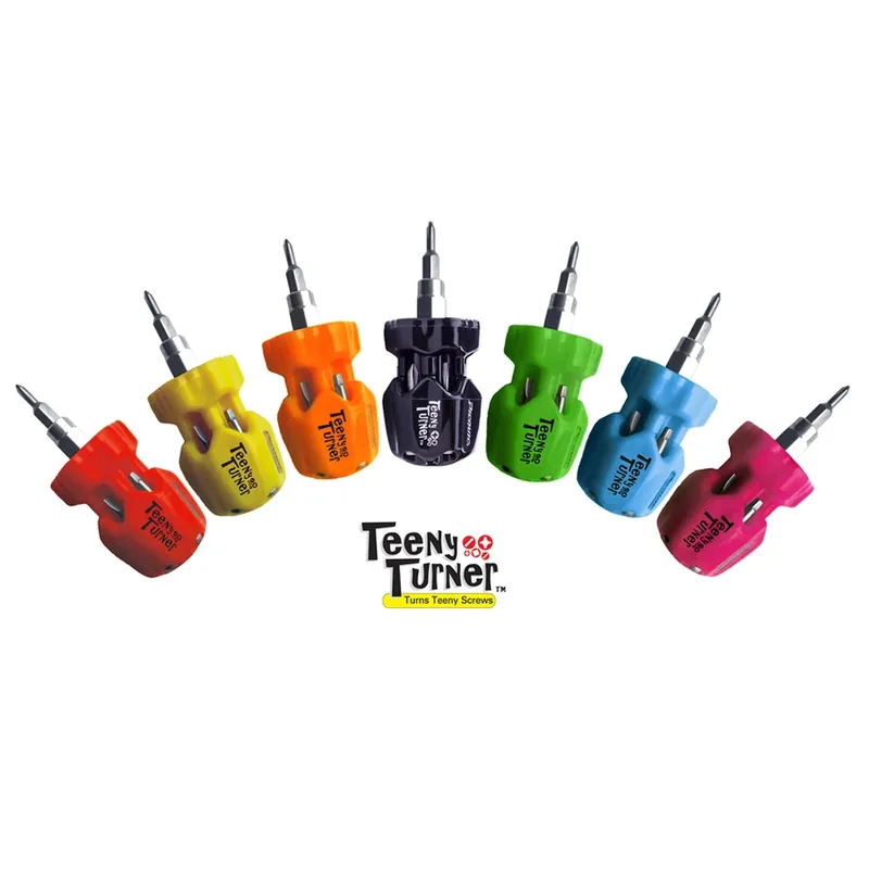 Teeny Turner 7-in-1 Micro Screwdriver 2.78 In. 8 Pc