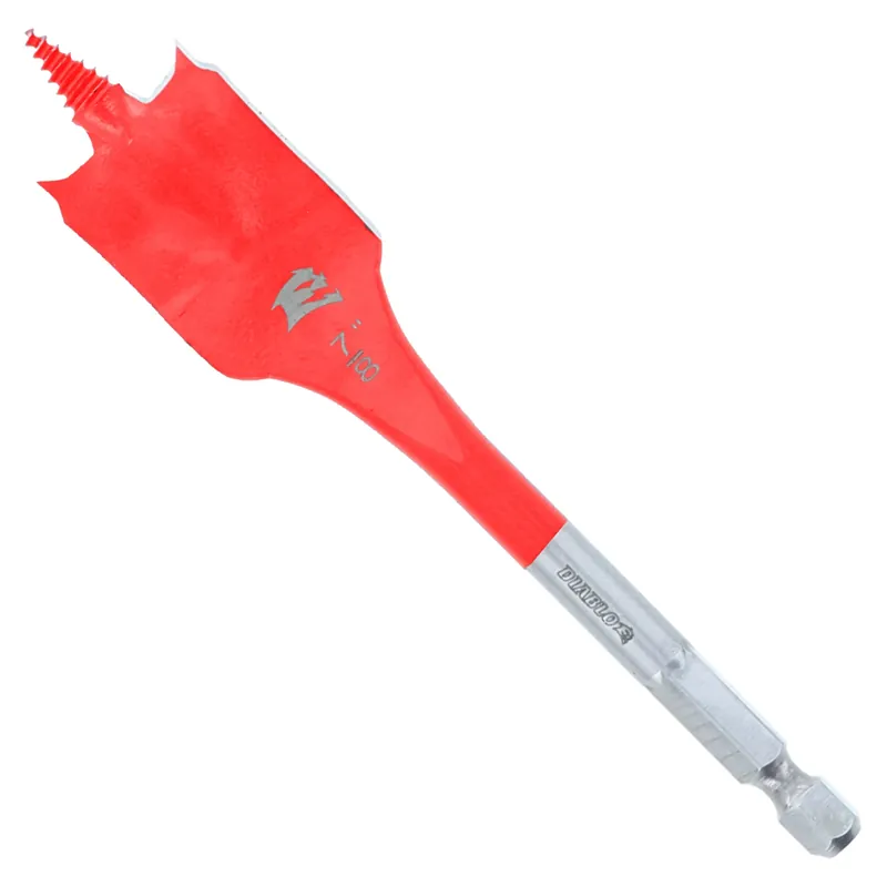 7/8 In. X 4 In. L High Speed Steel Clean Wood Spade Bit Hex Shank 1 Pk