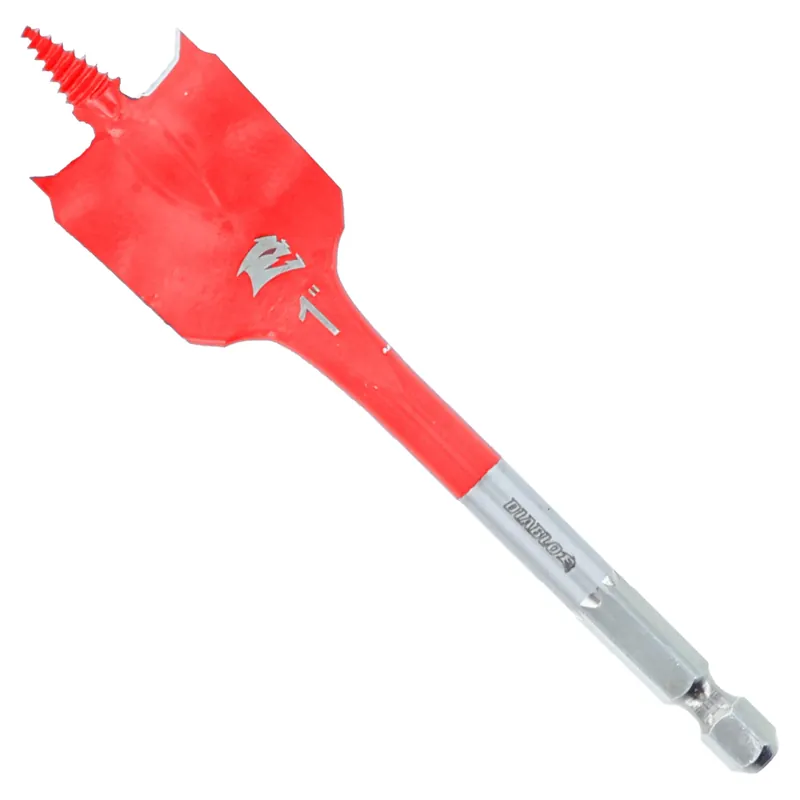 1 In. X 4 In. L High Speed Steel Clean Wood Spade Bit Hex Shank 1 Pk